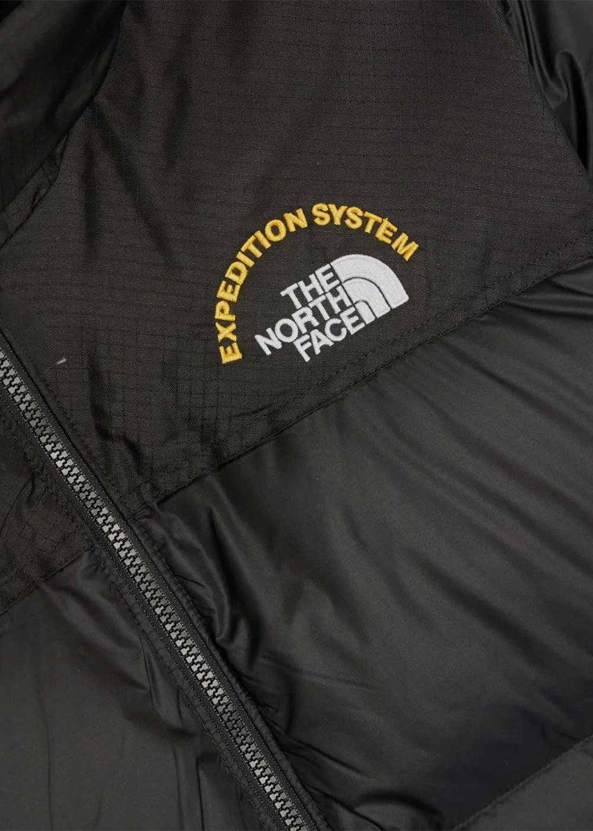 Black Men's 1996 Retro Nuptse Expedition System Jacket | LEISURE
