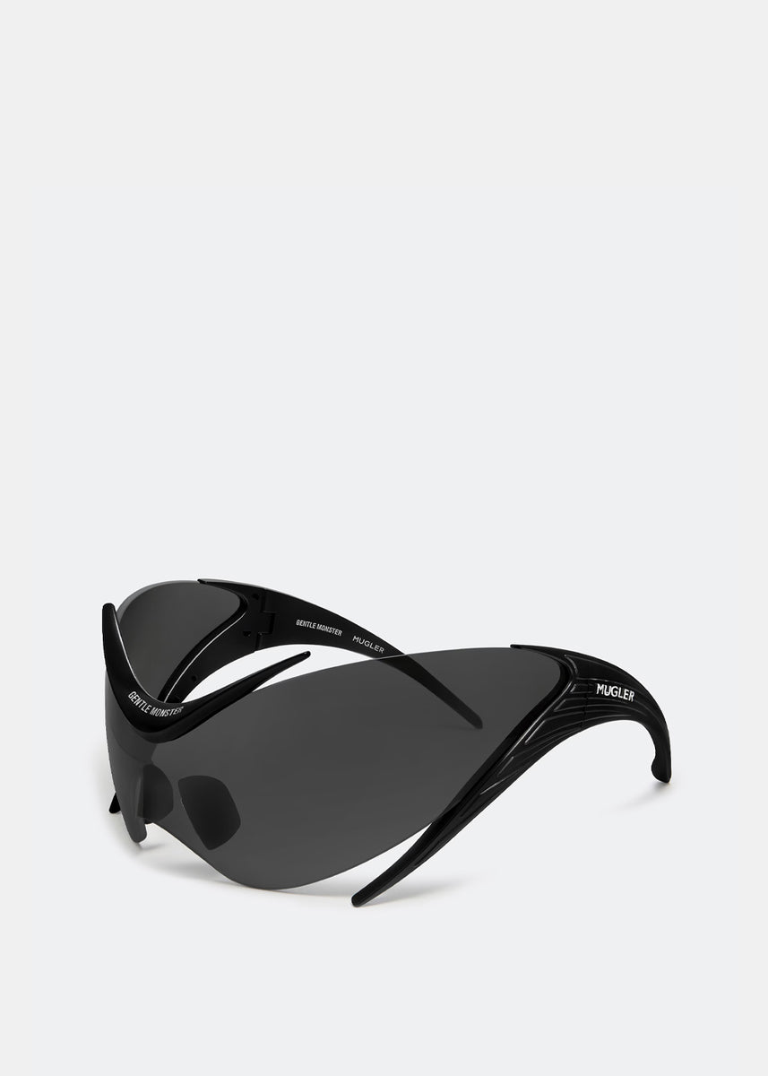 小物 Gentle Monster Mugler Spiral01 Gentle Monster x Mugler Spiral 01 Sunglasses in Black Gentle