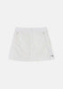 White Nylon Stretch Taffeta X OCTA Skirt