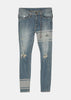 Indigo Distressed Skinny Jeans