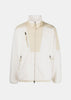 White 94 High Pile Denali Jacket