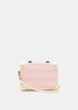 Pink Stripe Riviera Miniature Case Bag