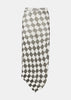 Off-White & Black Asymmetric Knit Skirt