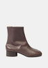 Brown Tabi Ankle Boots