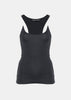 Black Invisible Strap Tank Top