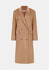 Camel Double Faced DB Cashmere Coat