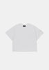 White Broadview Cropped T-Shirt White Label