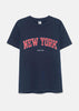 Navy Blue New York Ivy T-Shirt