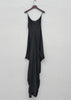 Grey Swing Silky Slip Dress