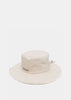 White 'Le bob Artichaut' Beach Hat