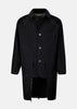 Black Panelled Coat