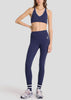 Navy Runner Box V-Neck Sports Bra