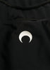 Black Crescent Moon-Print Swimsuit