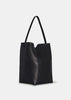 Black Saddle Leather Medium N/S Park Tote