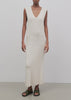 White Folosa Silk Dress