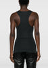 Black Invisible Strap Tank Top