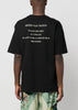 Black Heli Slogan-Print T-Shirt