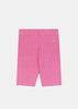 Pink SRHWC Ribbed Biker Shorts