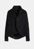 Black Holed JQ Frenchterry Cardigan