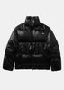 Black High-Neck Puffer Jacket