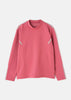 Pink Polyester Yarn Knit Polo