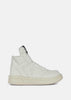 White Turbowpn High Top Sneaker