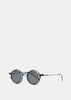 Vintage Black The Virdi-Anne Round-Frame Sunglasses