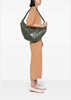 Green Large Croissant Shoulder Bag