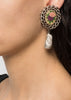 Rose Cameo Earrings