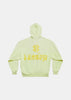 Yellow Ripped Pocket Hoodie
