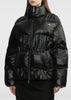 Black High-Neck Puffer Jacket