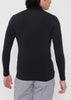 Black Long Sleeve High Neck Pullover
