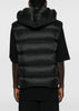 Black Sealed Padded Gilet