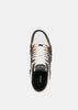 Black & Brown Skeltop Low Sneakers