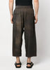 Charcoal Cropped Trousers