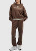 Chocolate Cream H&W Crest Sweatpant