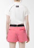 Pink Nylon Super Stretch Shorts