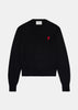Black 'Ami De Cœur' Sweater