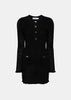 Black Knitted Minidress