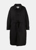 Black Oversized Padded Coat