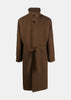 Brown Bathrobe Coat