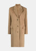 Chestnut Tailored Wool-Teddy Coat