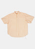 White/Orange Stripe Shirt