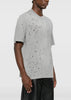 Grey MA Shotgun Embroidered T-Shirt