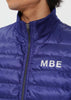Blue Polyester Ripstop Water Repellent Down Blouson