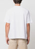 White Flower Print Logo T-Shirt