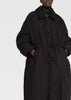 Black Oversized Padded Coat