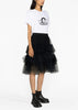 Black Tiered Tulle Skirt