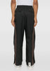 Black 3-Stripe Track Pants