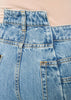 Blue Five Pockets Boyfriend Jeans
